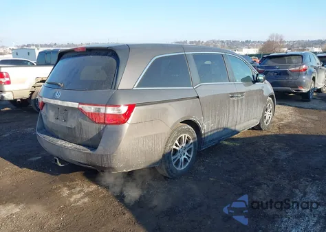 2012 Honda Odyssey Ex из США, поврежденный, VIN 5FNRL5H45CB011925